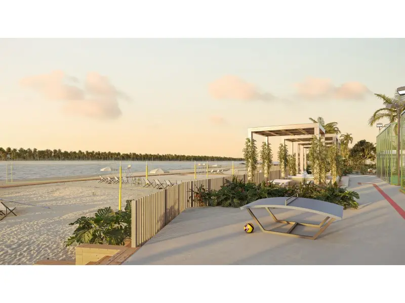 Terrain en bord de mer - €940/mois