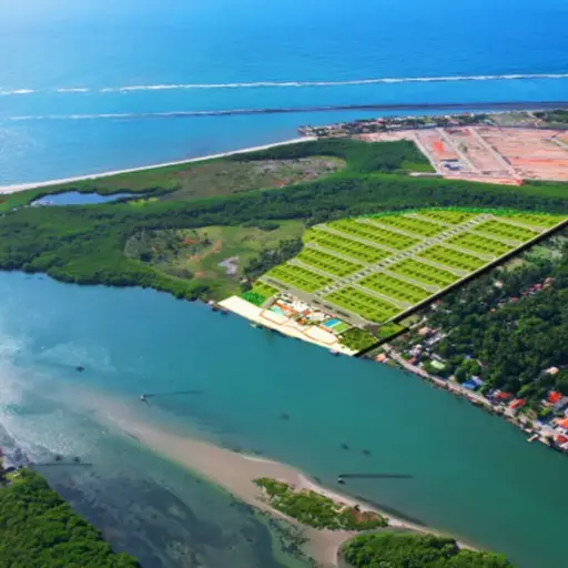 Seafront land - €430/month